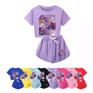 K Pop Demon Hunters Huntrix Pajama Sets Autumn Children Pyjamas Girls Boy Game Sleepwear Baby Underw