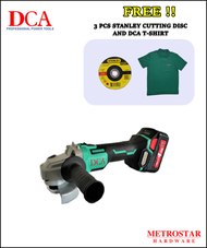 DCA 18V Cordless Brushless Angle Grinder