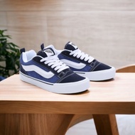 Vans KNU Skool Navy White Shoes 100% Original ️ ️ ️ ️