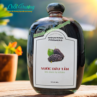 Nước dâu tằm ngâm đường phèn lên men tự nhiên tốt cho sức khỏe Mountain Farmers Chồi Thương