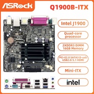 Used ASRock Q1900B-ITX Motherboard Mini-ITX Intel J1900 DDR3 16GB SATA2 HDMI VGA PS/2 COM Audio