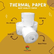 THERMAL LABEL RECEIPT PAPER 10 x 15 CM