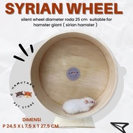 Hamster wheel hamster wheel 25 cm Syrian hamster wheel 25 cm wooden model hamster running wheel