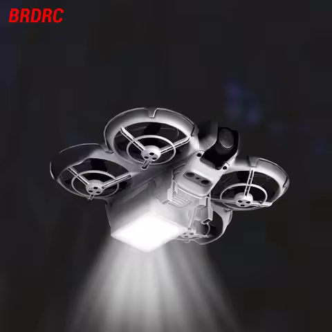 BRDRC Neo LED Lights Landing Gear for DJI Neo Drone Accessories Quick Release Night Flying Light Lig