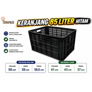 TORAPACK INDUSTRIAL BASKET STRONG TORAPACK PERFORMANCE CONTAINER BOX THICK/ SHOCK RESISTANT/ NOT EAS