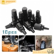 10pcs Screw Extractor Set Hexagon Dol Bolt Remover Multifunctional Broken Damaged Bolt Remover Tool 
