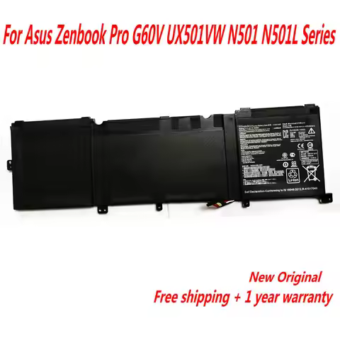 11.4V 96WH C32N1523 Laptop Battery For Asus Zenbook Pro UX501V N501VW G501VW UX501VW N501L Series 0B