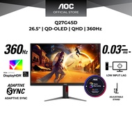 AOC Q27G4SD 27" QHD 360Hz QD-OLED 0.03ms Gaming Monitor