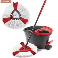 OKHALLO Mop Head 360° Spin Mop For O-Cedar/Vileda Microfiber for O-Cedar/Vileda