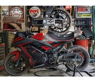 [ของแท้ ส่งไว] Ninja300 Ninja250 Z250 Z300 VersysX300 ชุดสเตอร์ โซ่ Jomthai Asahi