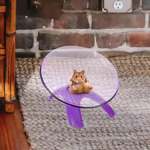 Running Wheel for Hamster Gerbil Hedgehog Chinchilla Guinea Pig Pet Sports and Exercise Gerbil Wheel