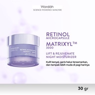 Wardah Renew You Retinol Microcaps Matrixyl 3000 Lift & Rejuvenating Night Moisturizer - Facial Mois