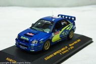 【現貨特價】世界冠軍 1:43 IXO Subaru Impreza WRC 2003 Petter Solberg