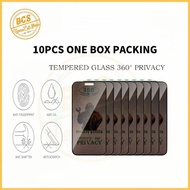 BCS - TEMPERED GLASS ANTI STATIC SPY 360 FOR ITEL A200 A100C A80 A70 A60 A60S A50 A49 CITY 100 ITEL 