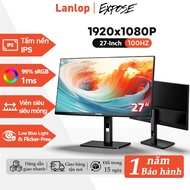 Computer Monitor 27 Inch 100Hz IPS 1ms HDR Thin Bezel Full HD Lifting Stand (HDMI Cable Included)