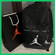 READY TAS RANSEL NIKE AIR JORDAN CLASSIC ORIGINAL BLACK COD