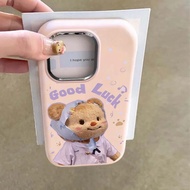 Case Samsung A50s A53 A12 A03s A15 A14 A54 A13 A30s A11 A32 A05 Butter Bear Silicone Phone CH2169A