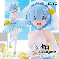 โมเดล อนิเมะ Re: Zero Rem (SakuraWedding Dress Ver.) Standing Posture 18cm Figure Model ตุ๊กตาอนิเมะ