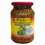 Mother’s Recipe Mango Pickle Mild 300g Authentic Indian Achar Less Spicy Pickle Acar Mangga Halal