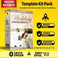 WEDDING Elementor Template Kit - Template Kits Undangan Pernikahan Wedding Wordpress WP Lifetime