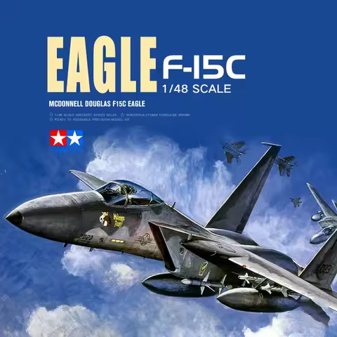 TAMIYA Assembled Aircraft Model Kit 61029 American F-15C Eagle 1/48