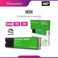 WD WESTERN DIGITAL INT SSD GREEN SN350 M.2 2280 PCIE NVME GEN 3x4 INTERNAL SOLID STATE DRIVE - 500GB
