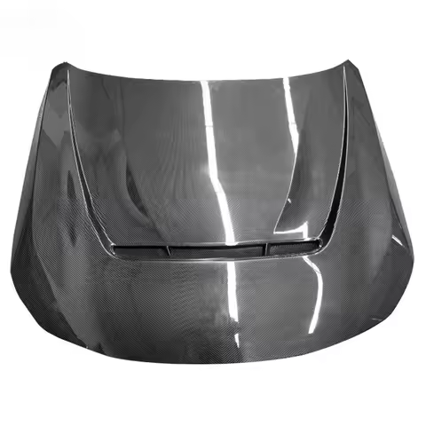 Suitable for BMW M2 G87 dry carbon fiber hood N-style engine modification car front cover body kit