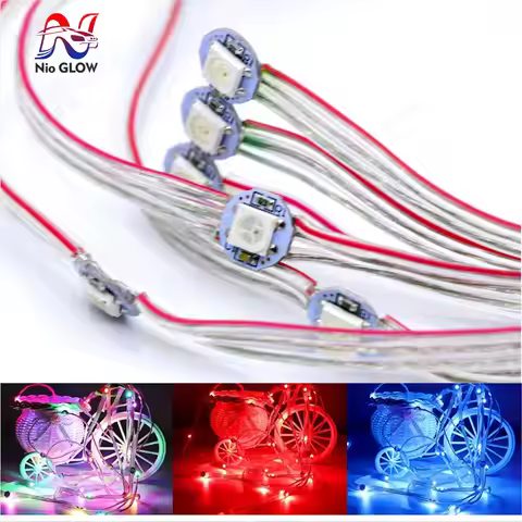 5V WS2812B Addressable Individually led string Neutral white WWA pixel module light panel mini Board