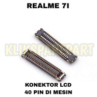 Realme 7i Lcd Connector Lcd Socket Connector In PCB