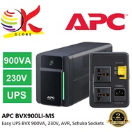 APC BVX900LI-MS BVX 900VA, 230V EASY UPS AVR UNIVERSAL SOCKET WITH BATTERY BACKUP * UNINTERRUPTIBLE 