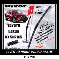 Toyota Lexus NX Series 2014 2015 2016 2017 2018 2019 Pivot Wiper Blade Front 2 pcs Car Wiper Blades 