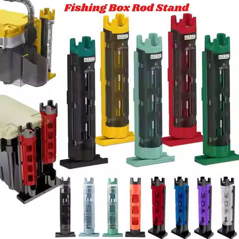 Fishing Box Rod Barrel Holder Fishing Box Rod Stand Fishing Box Pole Fishing Accessories For Opass M