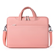 2021Laptop Bag 13 13.3 14 15 15.6Inch Waterproof Notebook Shoulder Case For Macbook Air 13 Case Computer Handbag Women Men Briefcase