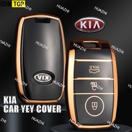 HZ Tpu Auto Remote Key Case Cover Shell Voor Kia Rio Rio5 Sportage Ceed Cerato K3 KX3 K4 K5 Cerato s