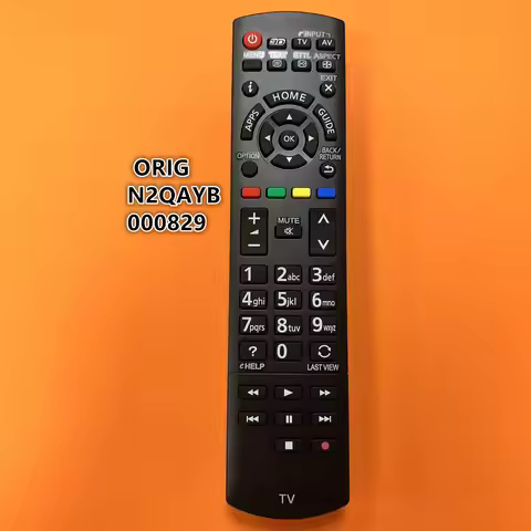 ORIG N2QAYB000829 Remote Control For Panasonic TV TA-60AS650 TX-39AEW654 TX-40AX630E TX-40AXW634 TX-
