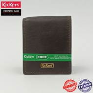 Original Kickers Genuine Leather Short Wallet（1KDMP-T-51117）