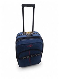 Polo Vesta 20吋藍色布箱 登機箱 行李喼 旅行箱 行李箱 兩輪 密碼鎖