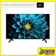 Sharp 4K UHD Android 60" Inch 4TC60DK1X