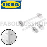 IKEA Patrull 2pcs Multifunctional Dual Button Safety Lock Protection Drawer Refrigerator Closestool Cabinet Safety Lock
