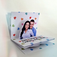 Mini Pop Up Book Romantic Gift Anniversary Dimension Book Gift for Girlfriend Doodle Art DWSkellingt