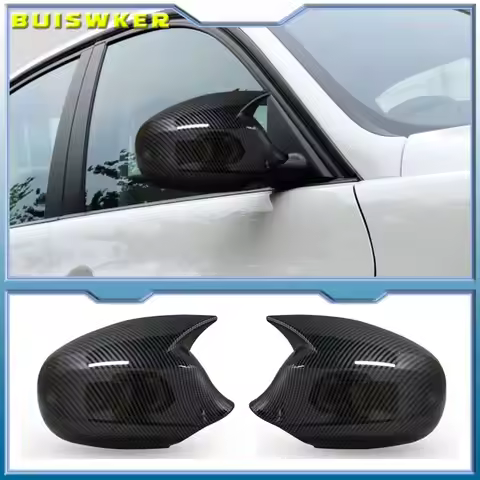 1pair For BMW E87 E81 E82 E90 E91 E92 E93 120i 128i 118d 120d 130i Rear View Side Case Trim M Style 