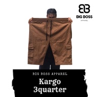 Cargo 3quarter Pants Plus size