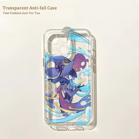 Hot Game Genshins Impacts Phone Case For Xiaomi Mi 14 13 12 11 10 10T 14T Poco X6 F5 F4 X7 X4 NFC Li