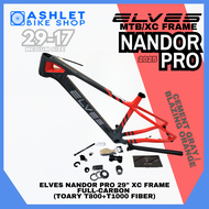 ELVES MTB / XC Bike Frame NANDOR PRO 29" Full Carbon Medium Size  - ASHLET BIKE SHOP