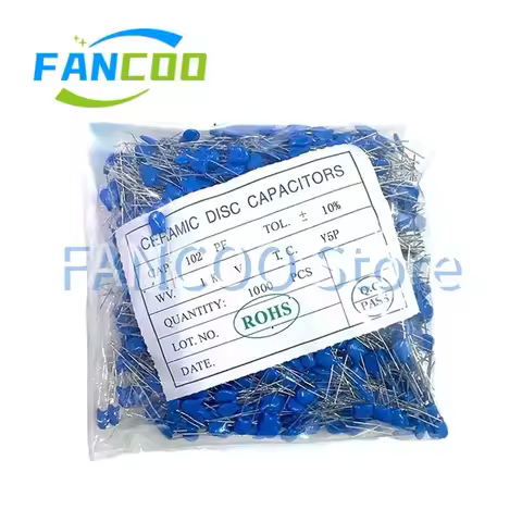 1000pcs High voltage Ceramic Capacitor 1KV 10PF 12PF 15PF 18PF 20PF 22PF 27PF 30PF 33PF 39PF 47PF 56