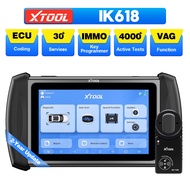 XTOOL IK618 IMMO Key Programming Tool Full System Diagnostic OBD2 Scanner ECU Coding 30+Resets CANFD