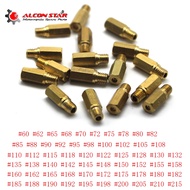 ZSDTRP 10pcs Carburetor Main Jet Kit M5 Main Jet For Keihin OKO/KOSO/PWK/BD/CRS/ FCR/FCR-MAX/PD/PE/ 