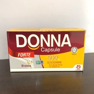 HALAL Donna Forte Capsules 500mg Glucosamine 30’ expire 09/25