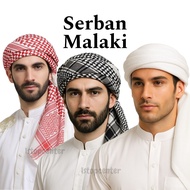 Serban Putih, Hitam dan Merah Bidang 55/58 / Serban Palestine READY STOCK.