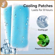 Baby Physical Cooling Ice Cool Fever Pads Odorless Cool Fever Cooling Patch In Hot Weather